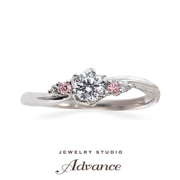 【JEWELRY STUDIO Advance(ジュエリースタジオアドバンス)】【Advance】Pinkstar ピンクスター『柔らかい雰囲気』