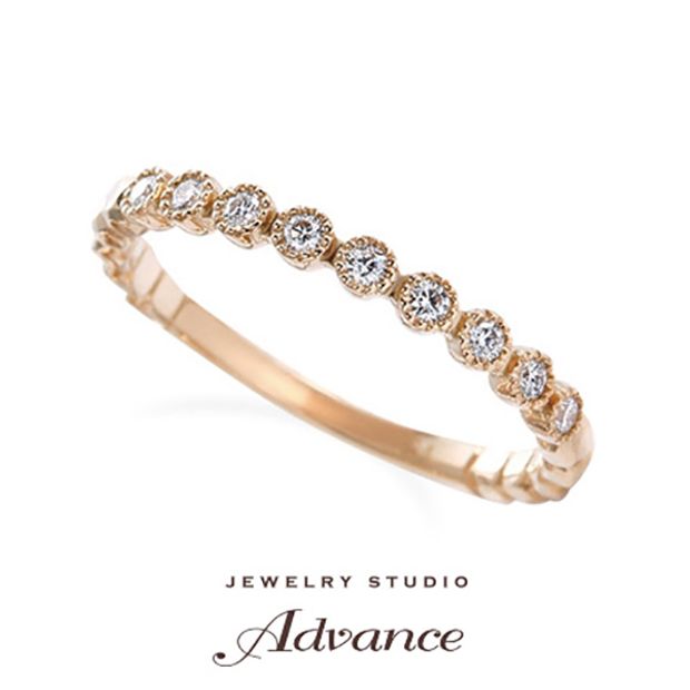 【JEWELRY STUDIO Advance(ジュエリースタジオアドバンス)】【Advance】Jasmine（ジャスミン）『アンティークで華やかなリング』