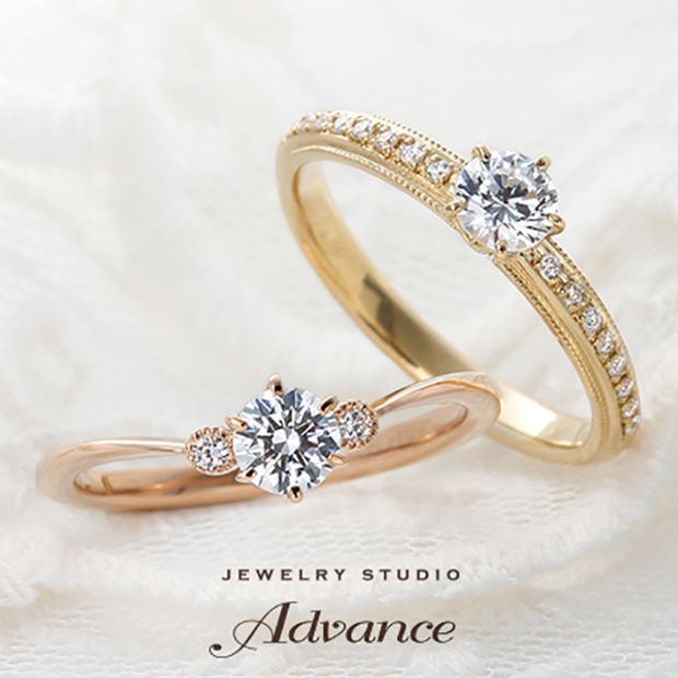 【JEWELRY STUDIO Advance(ジュエリースタジオアドバンス)】【Advance】Tulle(チュール)『優しい雰囲気のアンティークデザイン』
