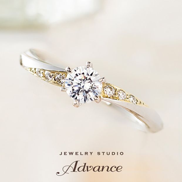 【JEWELRY STUDIO Advance(ジュエリースタジオアドバンス)】【Advance】Chandelier(シャンデリア)『装飾的で華やかなリング』