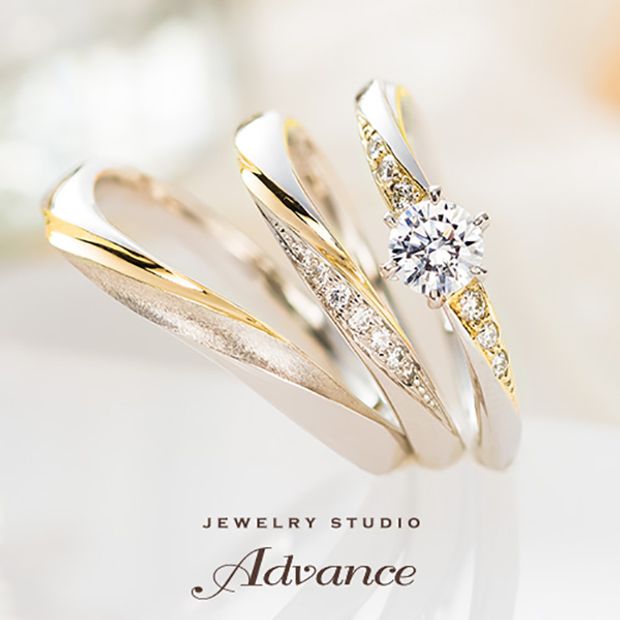 【JEWELRY STUDIO Advance(ジュエリースタジオアドバンス)】【Advance】Chandelier(シャンデリア)『装飾的で華やかなリング』