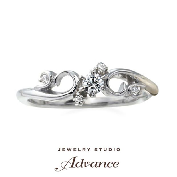 【JEWELRY STUDIO Advance(ジュエリースタジオアドバンス)】【Advance】Ma Cherie（マシェリ）『キュートなプチエンゲージ』