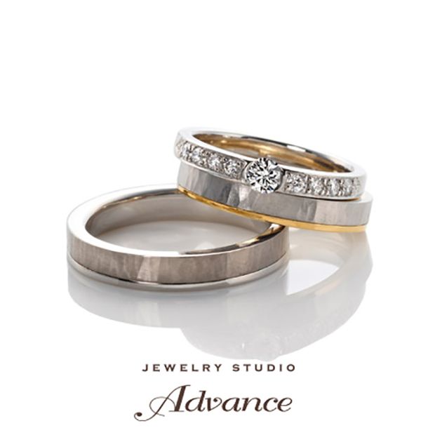 【JEWELRY STUDIO Advance(ジュエリースタジオアドバンス)】【Advance】Basil(バジル)『職人の技術が詰まったこだわりリング』