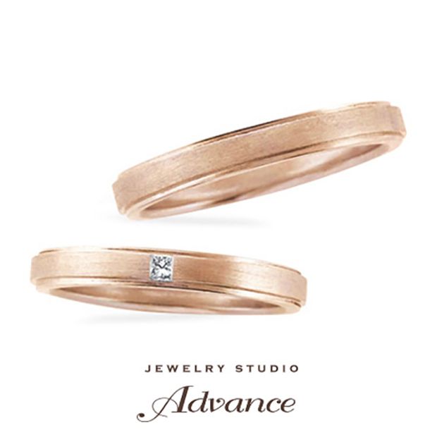 【JEWELRY STUDIO Advance(ジュエリースタジオアドバンス)】【Advance】Ginger(ジンジャー）『凛としたスタイリッシュリング』