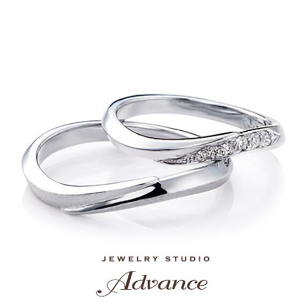 【JEWELRY STUDIO Advance(ジュエリースタジオアドバンス)】【Advance】Cherie（シェリー）『シャープで上品なリング』