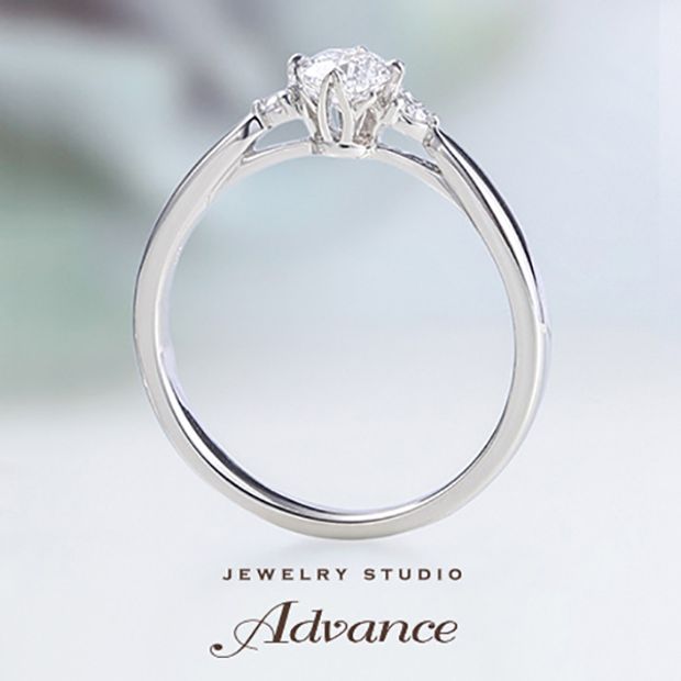 【JEWELRY STUDIO Advance(ジュエリースタジオアドバンス)】【Advance】Chouette(シュエット)『センターシャトンにこだわりを』