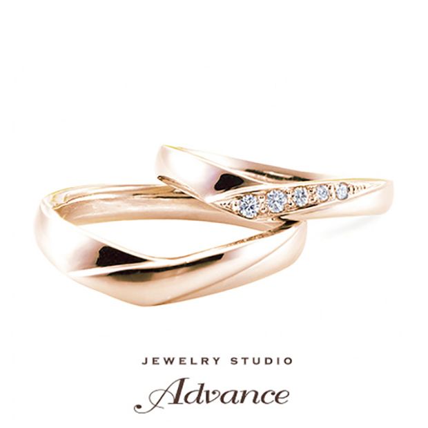 【JEWELRY STUDIO Advance(ジュエリースタジオアドバンス)】【Advance】Dragees（ドラジェ）『クールでスタイリッシュなデザイン』