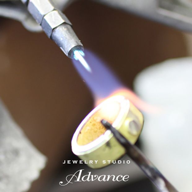 【JEWELRY STUDIO Advance(ジュエリースタジオアドバンス)】【Advance】Raffine(ラフィネ)『上品なコンビネーションリング』