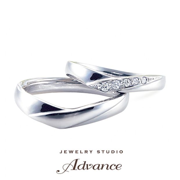 【JEWELRY STUDIO Advance(ジュエリースタジオアドバンス)】【Advance】Dragees（ドラジェ）『クールでスタイリッシュなデザイン』