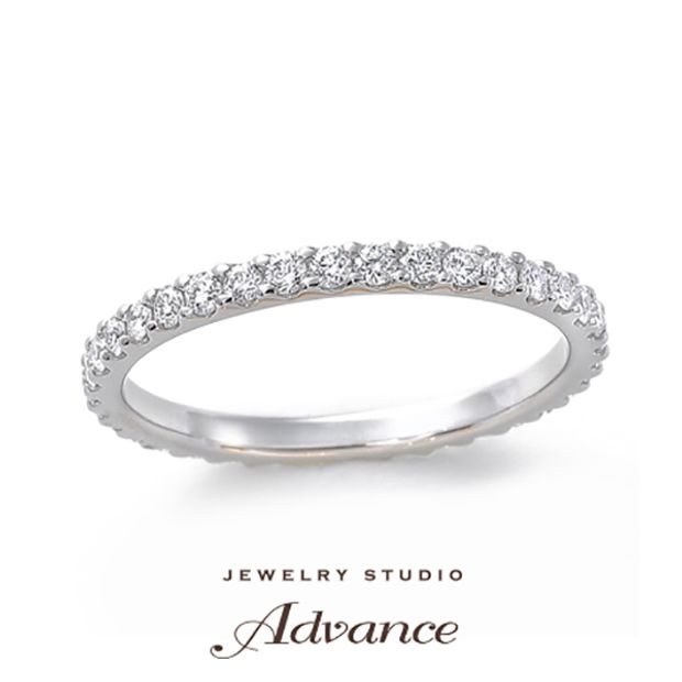 【JEWELRY STUDIO Advance(ジュエリースタジオアドバンス)】【Advance】 『フルエタニティリング』