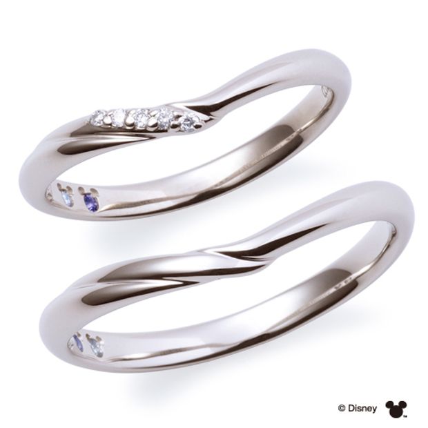 【LOVEST(ラヴェスト)】V字・左ダイヤ