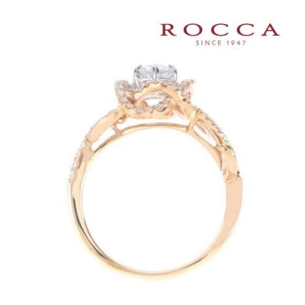 【ROCCA(ロッカ)】【ROCCA】エレガントなバラのデザイン！華やかなエンゲージリング TDR03081