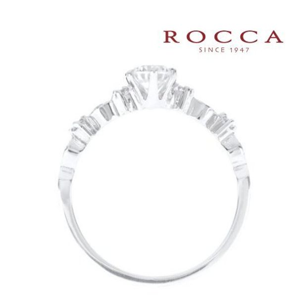 【ROCCA(ロッカ)】【ROCCA】さりげないピンクダイヤが可愛いエンゲージリング MK-13R