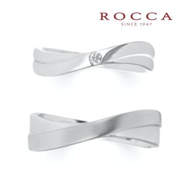 【ROCCA(ロッカ)】【ROCCA】シンプルで仕事中も着けやすいマリッジリング DI-4S/4L