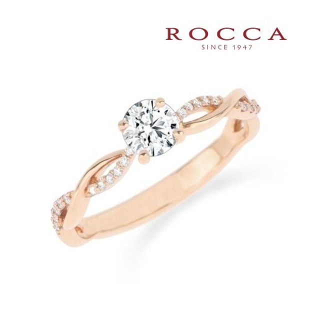 【ROCCA(ロッカ)】【ROCCA】重ね付けにもぴったり！シンプルエンゲージリング R46