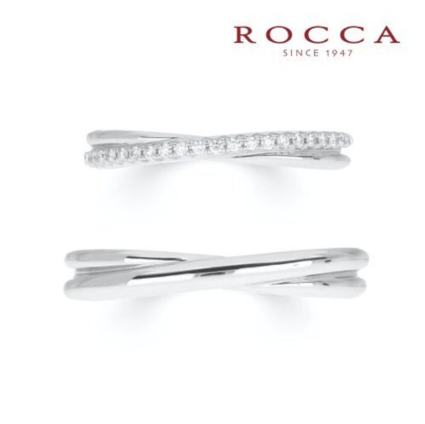 【ROCCA(ロッカ)】【ROCCA】シンプルで仕事中も着けやすいマリッジリング R66/R67