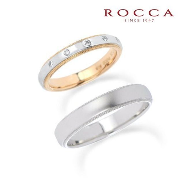 【ROCCA(ロッカ)】【ROCCA】シンプルで仕事中も着けやすいマリッジリング GO-3S/3L