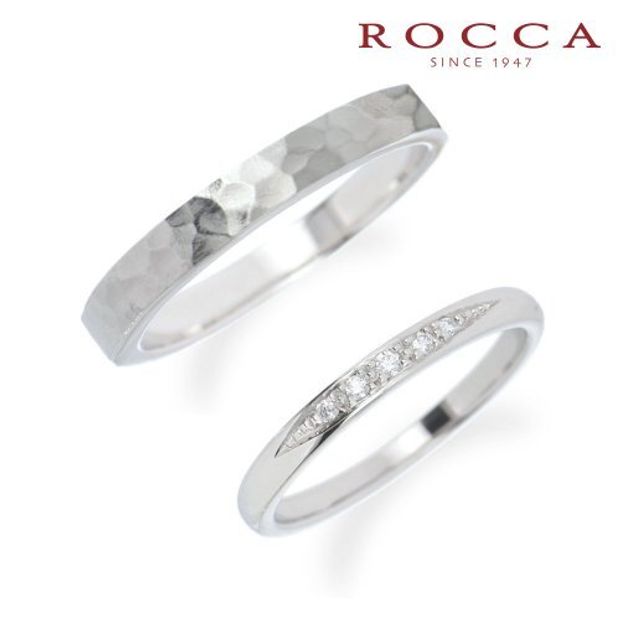 【ROCCA(ロッカ)】【ROCCA】重ね付けにもぴったり！シンプルマリッジリング SFR-3D/SFR-3L