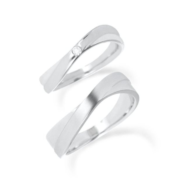 【ROCCA(ロッカ)】【ROCCA】シンプルで仕事中も着けやすいマリッジリング DI-4S/4L