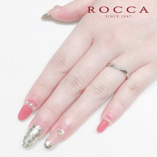 【ROCCA(ロッカ)】【ROCCA】シンプルで仕事中も着けやすいマリッジリング HO-4D/4L