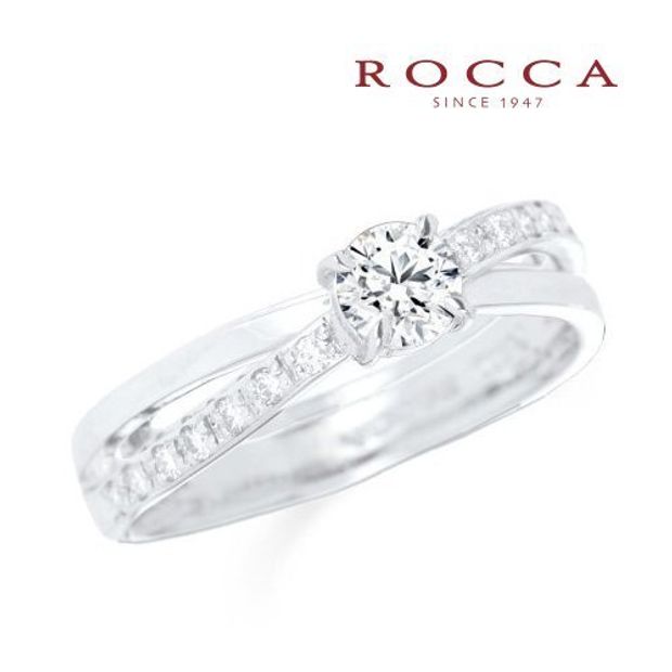 【ROCCA(ロッカ)】【ROCCA】シンプルかつスタイリッシュなエンゲージリング 03B-222-30