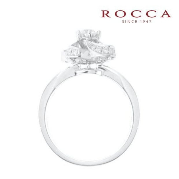【ROCCA(ロッカ)】【ROCCA】大人なお花のデザイン！華やかなエンゲージリング TDR01427