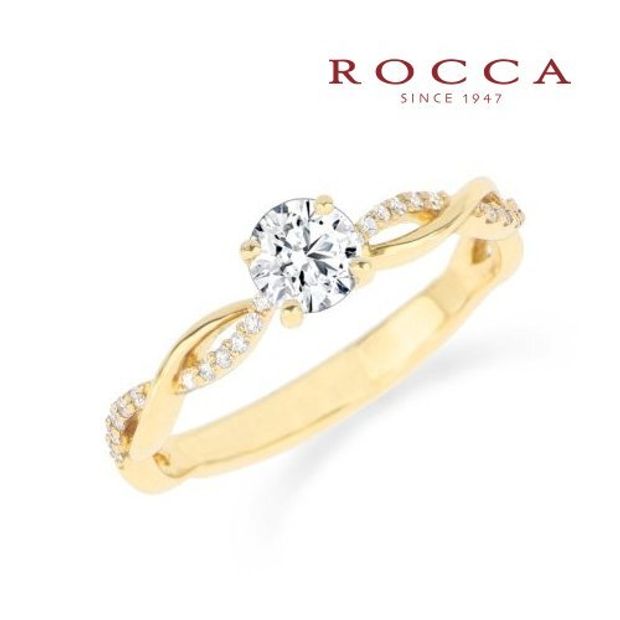 【ROCCA(ロッカ)】【ROCCA】重ね付けにもぴったり！シンプルエンゲージリング R46