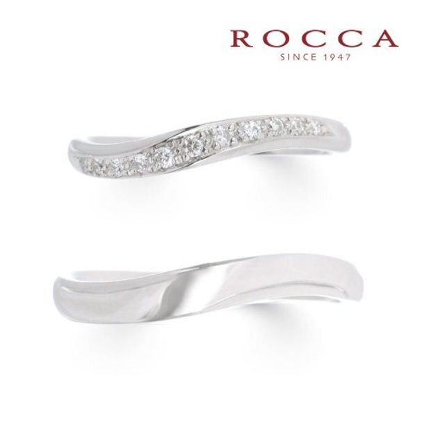 【ROCCA(ロッカ)】【ROCCA】シンプルで仕事中も着けやすいマリッジリング KMR-A4D/4L