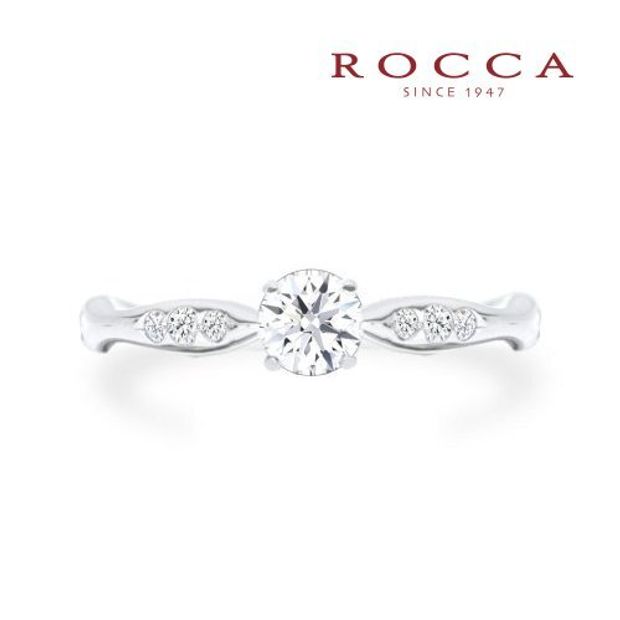 【ROCCA(ロッカ)】【ROCCA】重ね付けにもぴったり！シンプルエンゲージリング R62