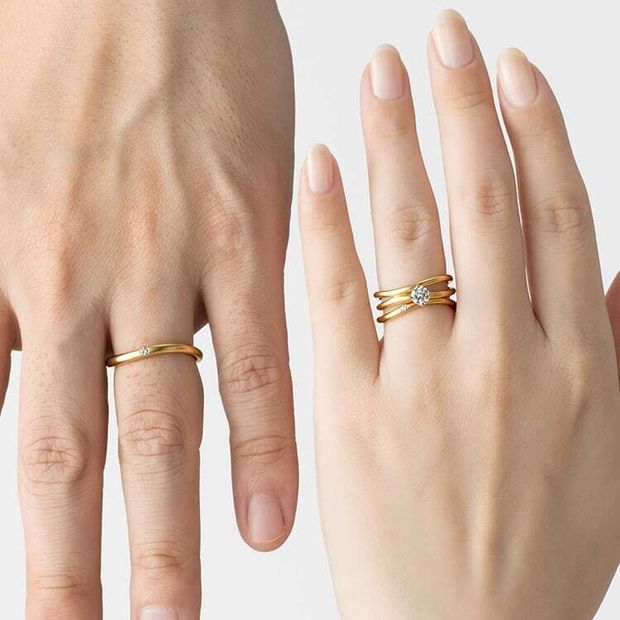 【BRILLIANCE+(ブリリアンスプラス)】【海底ダイヤモンド】BLOU 05 Solitaire Ring