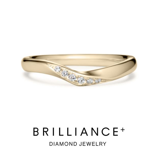 【BRILLIANCE+(ブリリアンスプラス)】K18CG ラック エングレーブ