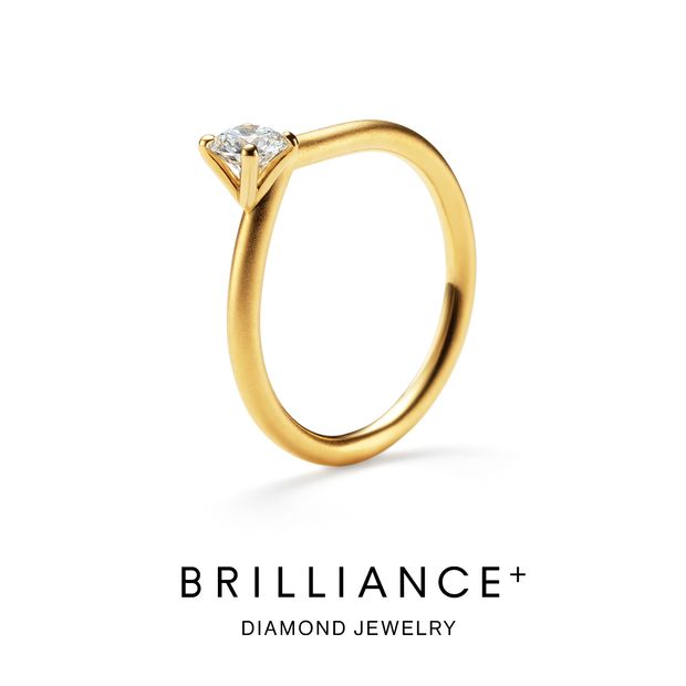【BRILLIANCE+(ブリリアンスプラス)】【海底ダイヤモンド】BLOU 02 Solitaire Ring
