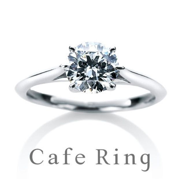 【BROOCH(ブローチ)】【ロゼットデュー】美しいプリマドンナの指先をイメージした最もシンプルな婚約指輪