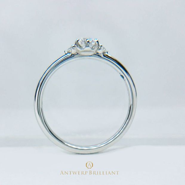 【BROOCH(ブローチ)】&rdquo;Asterism&rdquo; Three Stone Diamond Ring &rdquo;アステリズム&rdquo; スリー ストーン ダイヤモンドリング 