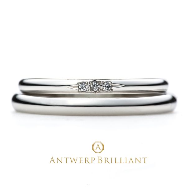 【BROOCH(ブローチ)】&rdquo;Asterism&rdquo; wedding band Ring &rdquo;アステリズム&rdquo; ウエディングバンド リング 