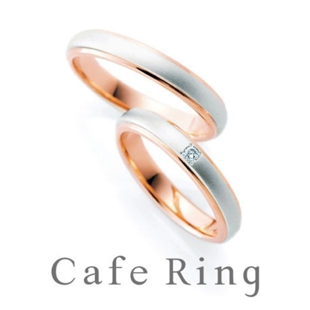 【BROOCH(ブローチ)】【アプリコット】プラチナ&times;ピンクゴールドのコンビデザイン