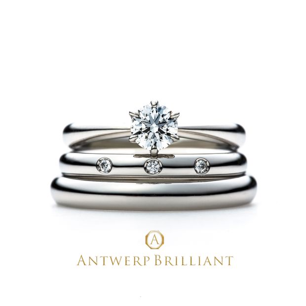 【BROOCH(ブローチ)】&ldquo;One Hearty Rose&rdquo; Solitaire Diamond Ring Set &rdquo;ワンハーティーローズ&rdquo; ソリテール ダイヤモンド リング 