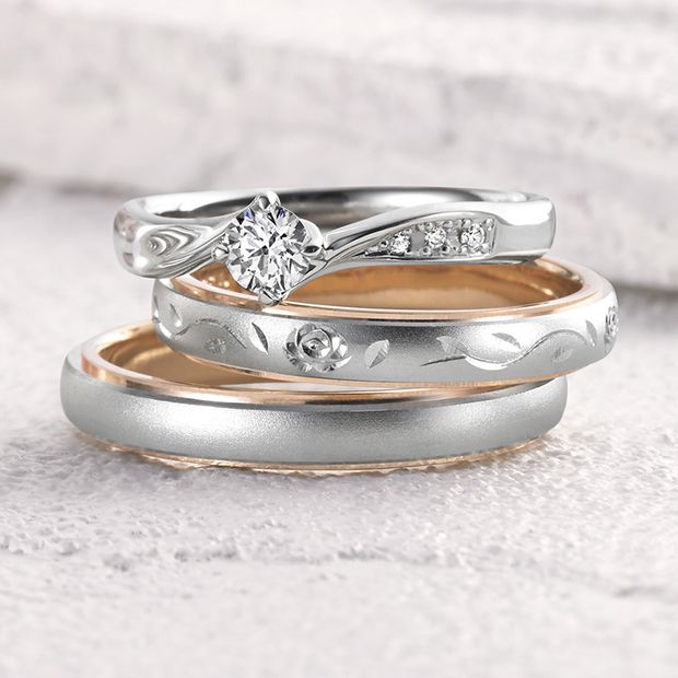 【BROOCH(ブローチ)】プチマリエ PM-03/PM-04  【鍛造製法】