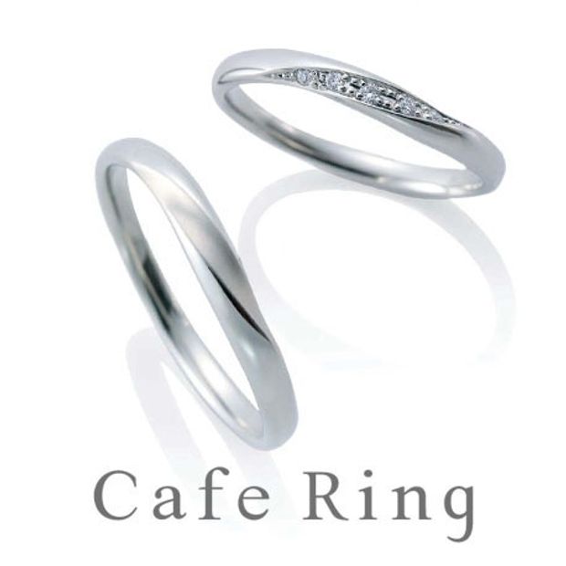 【BROOCH(ブローチ)】【プラージュ】優しく左指に寄り添うライン