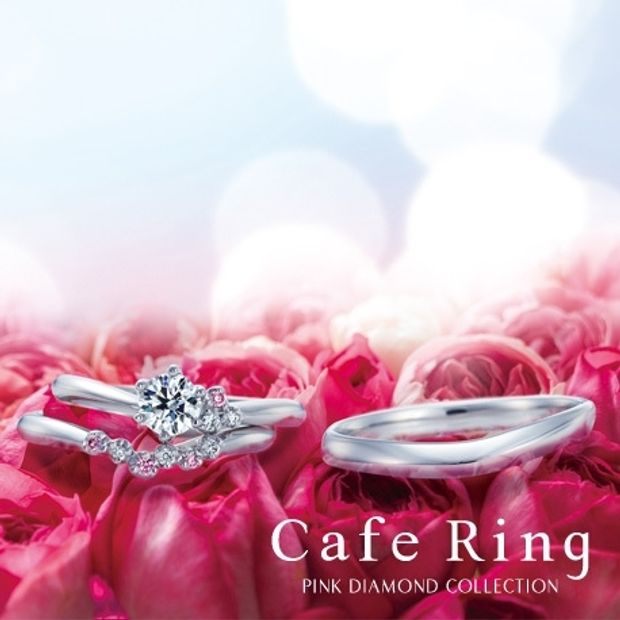 【BROOCH(ブローチ)】【ジャルダンドゥロゼ  デュー】お花をキュッと集めたブーケの様なエンゲージリング