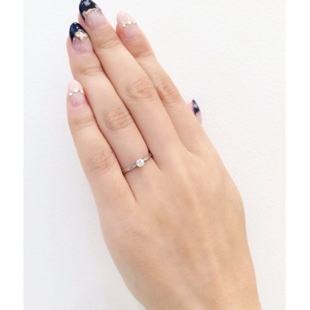 【アイアイイスズ ブライダル】【アーカー】ソルティアラウンドリング