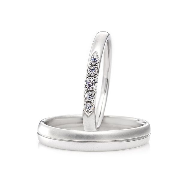 【アイアイイスズ ブライダル】【ラザールダイヤモンド】ロージー