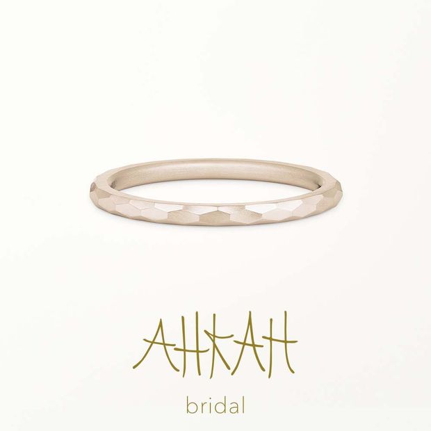 【アイアイイスズ ブライダル】【アーカー】オネスティミラーカットリング