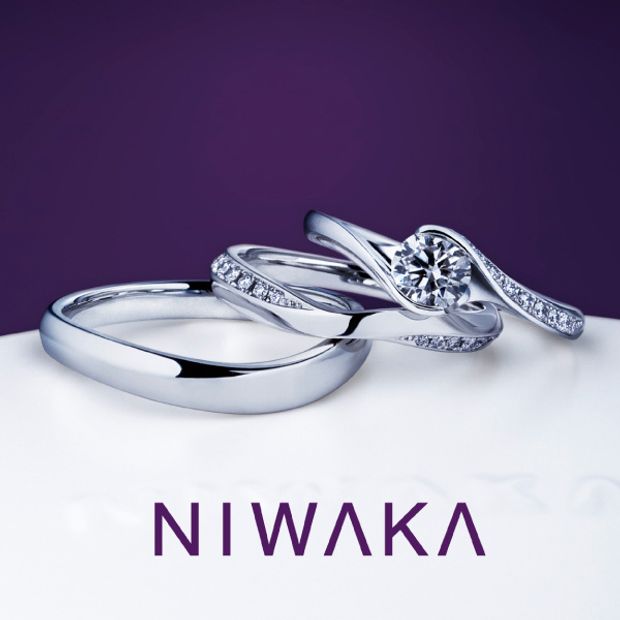 【アイアイイスズ ブライダル】【俄 (にわか)】茜雲(あかねぐも)