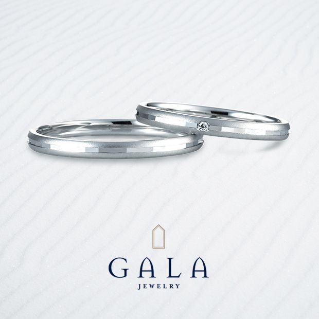 【GALA JEWELRY(ガラジュエリー)】【GALA】鍛造製法のお洒落なデザイン☆