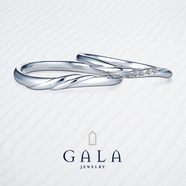 【GALA JEWELRY(ガラジュエリー)】【GALA】ぽってり感と華やかさで女性らしさ満載♪思わずときめくマリッジリング