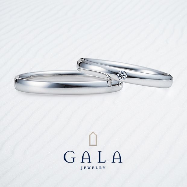 【GALA JEWELRY(ガラジュエリー)】【GALA】マリッジリングといえばこちら！！永遠の定番シンプルデザイン☆