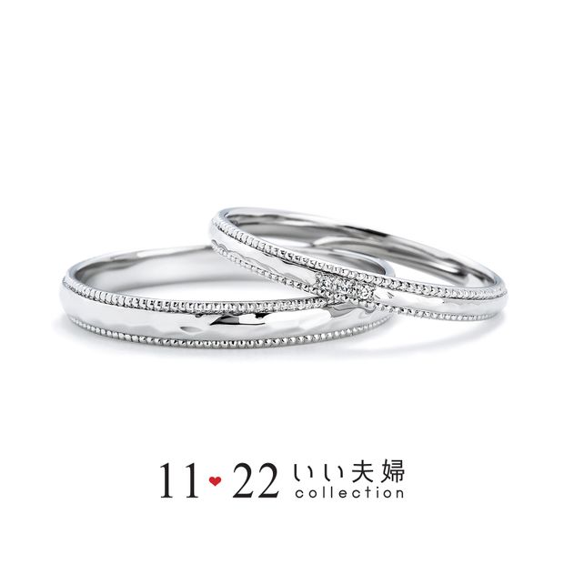 【VANillA(ヴァニラ)】【 セットリング 】 えがお（IFE001 / IFM101W / IFM001G）