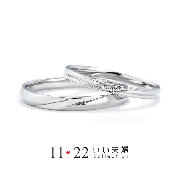 【VANillA(ヴァニラ)】【 結婚指輪 】 ときめき（IFM107W / IFM007G）