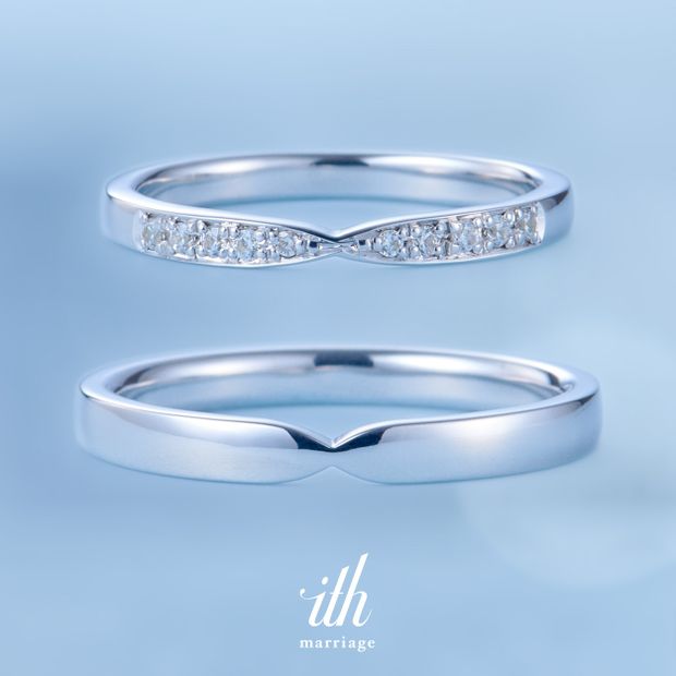 【ith(イズ)】【清楚で飽きないリボンシルエット】リボンドゥーエ / Ribbon due